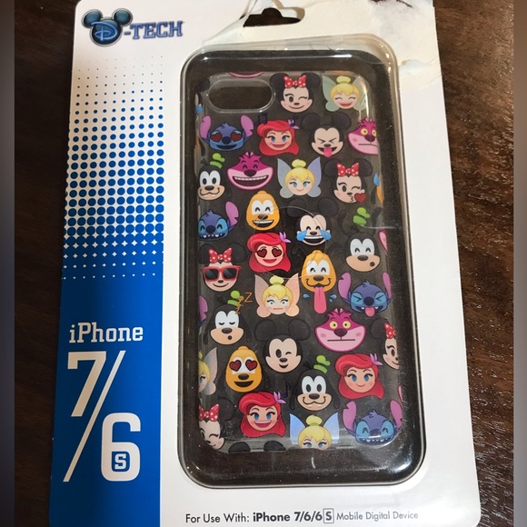 Disney tech iPhone 7/6/6s case emoji print - Picture 3 of 4